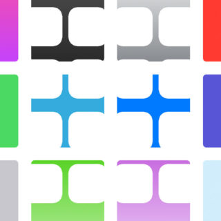 Pattern warna-warni rak iPhone5s / iPhone5c / iPhone5 Wallpaper