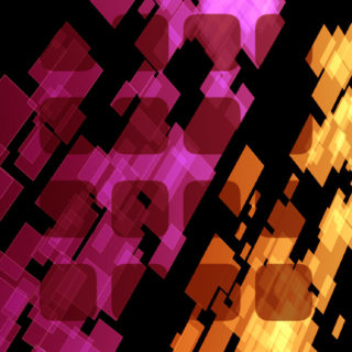 rak ungu oranye iPhone5s / iPhone5c / iPhone5 Wallpaper