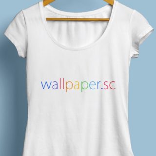 wallpaper.sc T-shirt biru muda iPhone5s / iPhone5c / iPhone5 Wallpaper