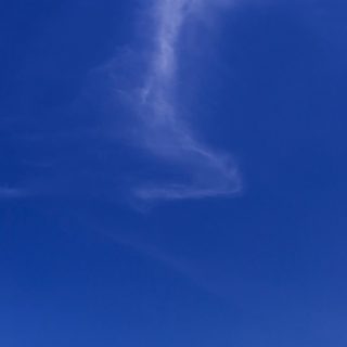 langit biru lanskap iPhone5s / iPhone5c / iPhone5 Wallpaper