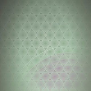 Dot lingkaran pola gradasi hijau iPhone5s / iPhone5c / iPhone5 Wallpaper