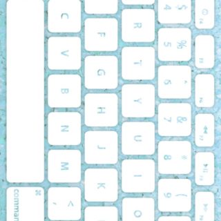 Keyboard putih pucat iPhone5s / iPhone5c / iPhone5 Wallpaper