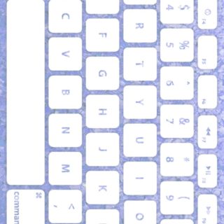 Keyboard Biru pucat Putih iPhone5s / iPhone5c / iPhone5 Wallpaper
