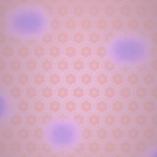pola gradasi merah muda ungu iPhone5s / iPhone5c / iPhone5 Wallpaper