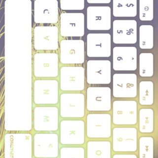 Keyboard Kuning-hijau putih iPhone5s / iPhone5c / iPhone5 Wallpaper