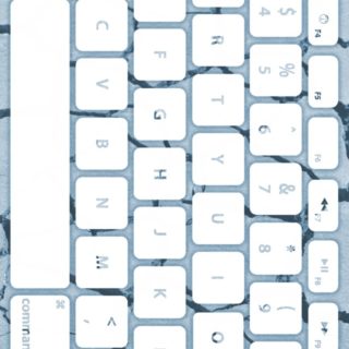 Keyboard tanah putih pucat iPhone5s / iPhone5c / iPhone5 Wallpaper