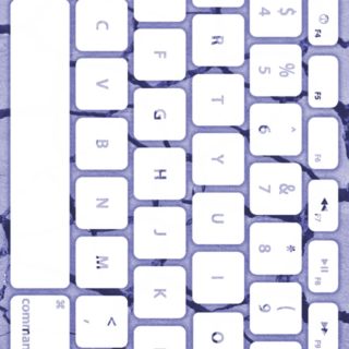 Keyboard tanah Biru pucat Putih iPhone5s / iPhone5c / iPhone5 Wallpaper
