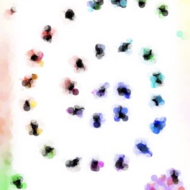 Spiral berwarna iPhone6s / iPhone6 Wallpaper