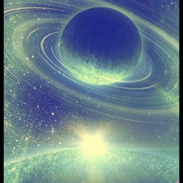 Cahaya planet iPhone6s / iPhone6 Wallpaper