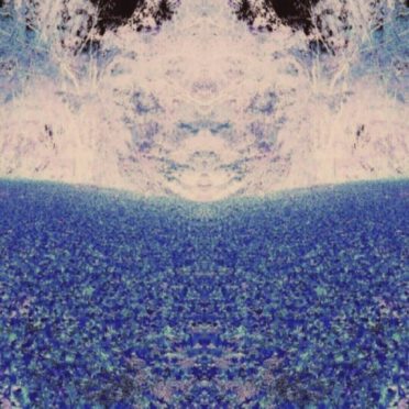 Gunung biru iPhone6s / iPhone6 Wallpaper