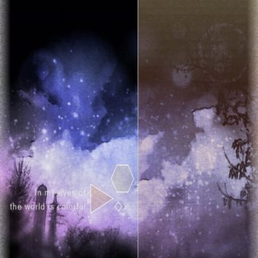 Langit malam fantastis iPhone6s / iPhone6 Wallpaper
