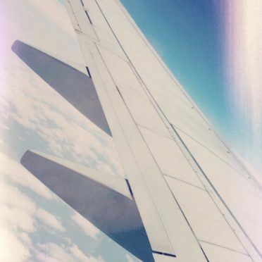 Sayap pesawat terbang iPhone6s / iPhone6 Wallpaper