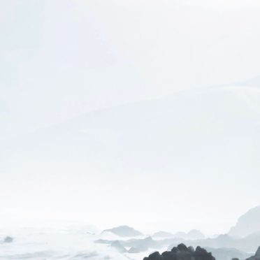 pemandangan  laut  Langit fuyu iPhone6s / iPhone6 Wallpaper