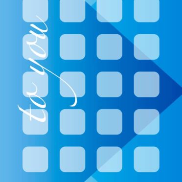 rak letter biru iPhone6s / iPhone6 Wallpaper
