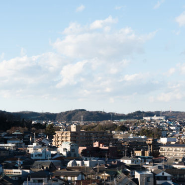 pemandangan bangunan Kumosora iPhone6s / iPhone6 Wallpaper