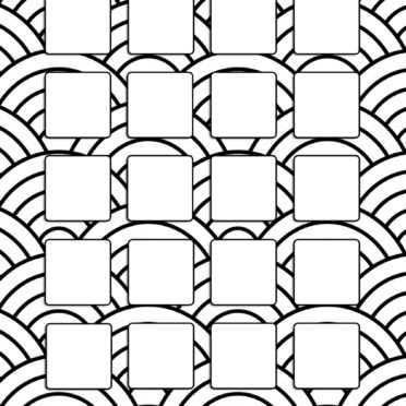 rak simple New Year spiral Hitam iPhone6s / iPhone6 Wallpaper