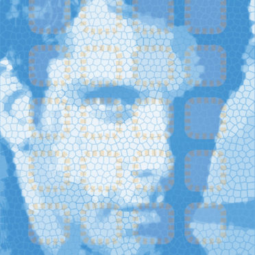 Chara male biru rak iPhone6s / iPhone6 Wallpaper