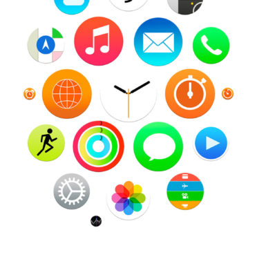 Like Apple Watch putih iPhone6s / iPhone6 Wallpaper