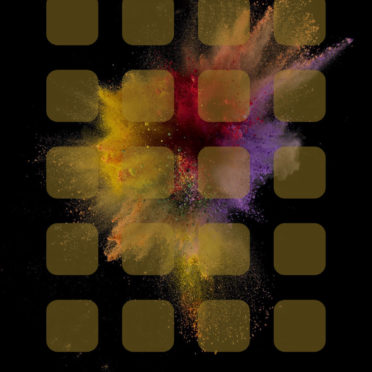 Ledakan kuning rak Keren iPhone6s / iPhone6 Wallpaper