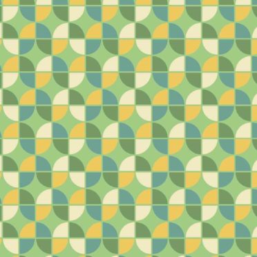 Pola hijau berwarna-warni iPhone6s / iPhone6 Wallpaper