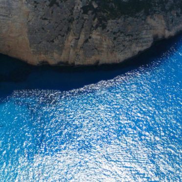 biru laut lanskap iPhone6s / iPhone6 Wallpaper