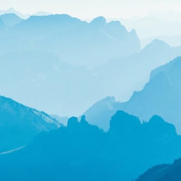 Pemandangan gunung biru iPhone6s / iPhone6 Wallpaper