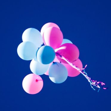 balon biru iPhone6s / iPhone6 Wallpaper