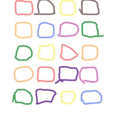 Rak berwarna-warni Pop iPhone6s / iPhone6 Wallpaper