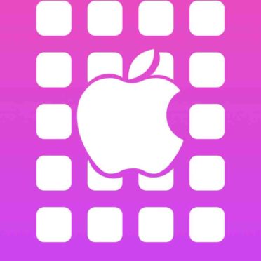 Logo Apple rak ungu iPhone6s / iPhone6 Wallpaper