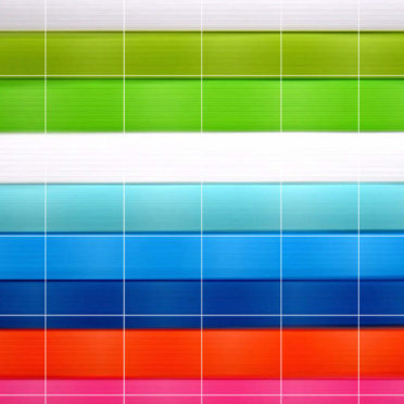 Lucu perbatasan rak berwarna-warni iPhone6s / iPhone6 Wallpaper