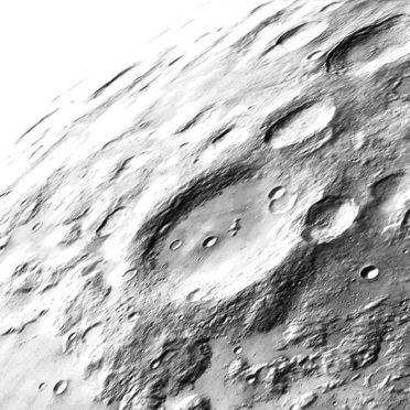 Bulan monokrom abu Keren iPhone6s / iPhone6 Wallpaper