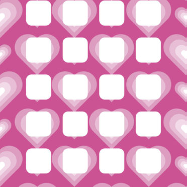 Pola jantung rak merah ungu untuk wanita iPhone6s / iPhone6 Wallpaper