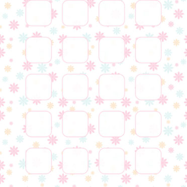 Pola ilustrasi rak merah muda untuk anak perempuan iPhone6s / iPhone6 Wallpaper