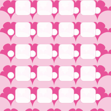Pola ilustrasi bunga merah muda rak untuk wanita iPhone6s / iPhone6 Wallpaper