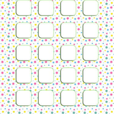 Pola warna-warni untuk rak gadis merah muda iPhone6s / iPhone6 Wallpaper