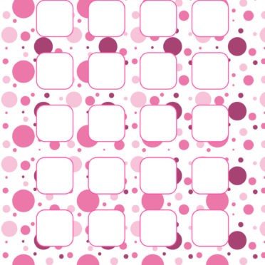 Merah polka dot pola Shito rak untuk wanita iPhone6s / iPhone6 Wallpaper