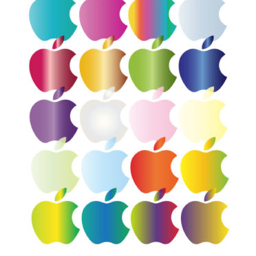 rak apel berwarna-warni iPhone6s / iPhone6 Wallpaper