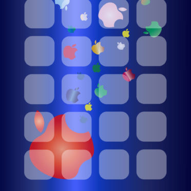 Rak biru logo Apple iPhone6s / iPhone6 Wallpaper