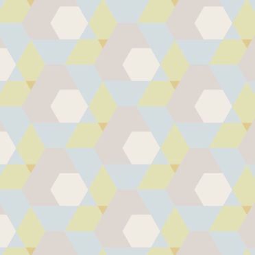 pola geometris kuning Biru iPhone6s / iPhone6 Wallpaper