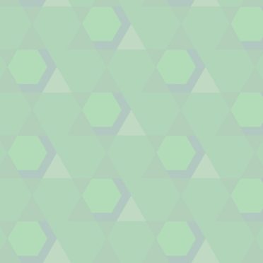 pola geometris hijau iPhone6s / iPhone6 Wallpaper
