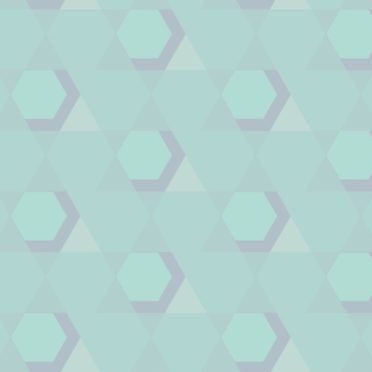 pola geometris Biru hijau iPhone6s / iPhone6 Wallpaper