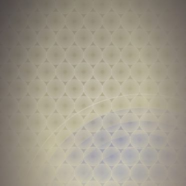 Dot lingkaran pola gradasi kuning iPhone6s / iPhone6 Wallpaper