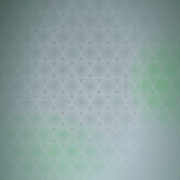Dot lingkaran pola gradasi hijau iPhone6s / iPhone6 Wallpaper