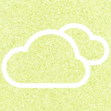 awan Kuning hijau iPhone6s / iPhone6 Wallpaper