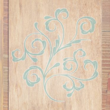 daun biji-bijian kayu Coklat Biru iPhone6s / iPhone6 Wallpaper