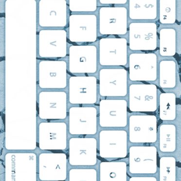 Keyboard tanah putih pucat iPhone6s / iPhone6 Wallpaper