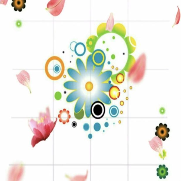 Bunga imut iPhone6s Plus / iPhone6 Plus Wallpaper