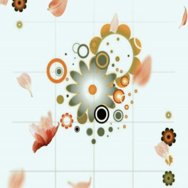 Bunga imut iPhone6s Plus / iPhone6 Plus Wallpaper