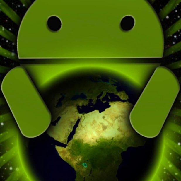 logo Android iPhone6s Plus / iPhone6 Plus Wallpaper