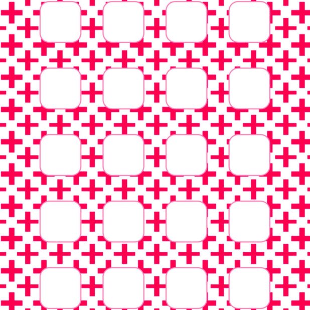 Pola merah muda gadis merah dan wanita untuk rak iPhone6s Plus / iPhone6 Plus Wallpaper